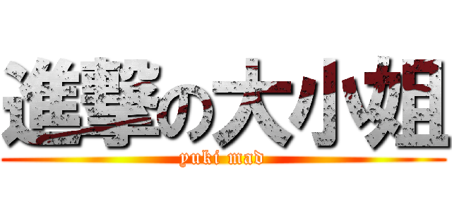 進撃の大小姐 (yuki mad)