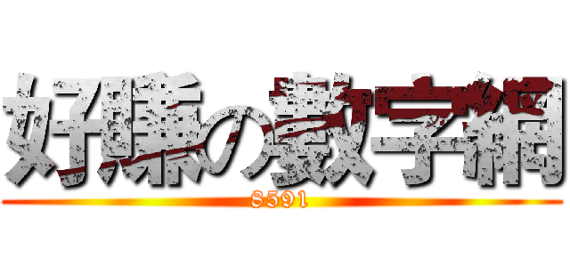 好賺の數字網 (8591)