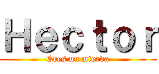 Ｈｅｃｔｏｒ (Eres un mierda)