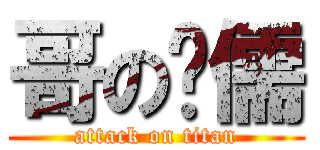 哥の丰儒 (attack on titan)