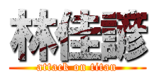 林佳諺 (attack on titan)