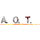 Ａ．Ｏ．Ｔ．  (attack on titan)