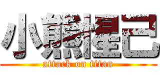 小熊惺己 (attack on titan)