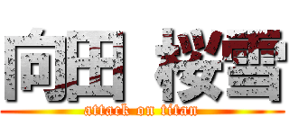 向田 桜雪 (attack on titan)