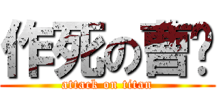 作死の曹伟 (attack on titan)