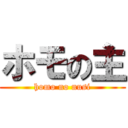 ホモの主 (homo no nusi)