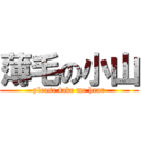 薄毛の小山 (please take me hear)