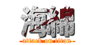 海綿 (attack on titan)