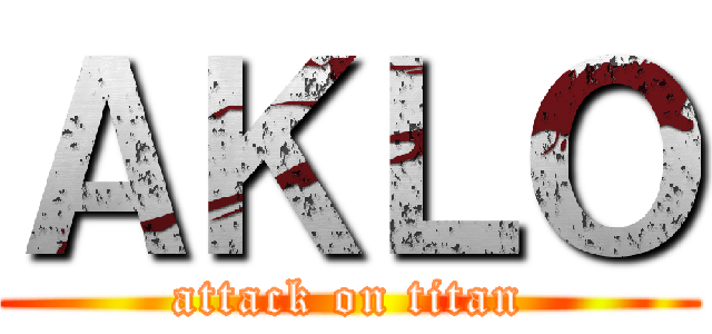 ＡＫＬＯ (attack on titan)