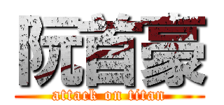 阮首豪 (attack on titan)
