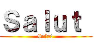 Ｓａｌｕｔ  (Salut )