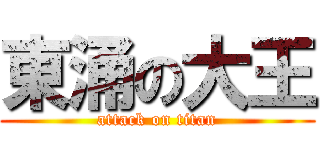 東涌の大王 (attack on titan)
