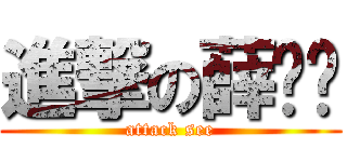進撃の薛顺强 (attack see)
