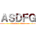 ＡＳＤＦＧ (attack on titan)