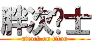 胖次绅士 (attack on titan)