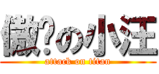 傲娇の小汪 (attack on titan)