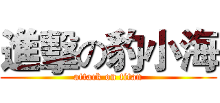 進擊の豹小海 (attack on titan)