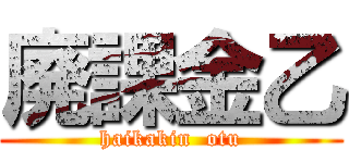 廃課金乙 (haikakin  otu)