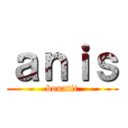 ａｎｉｓ (bouatit)