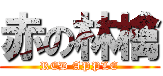 赤の林檎 (RED APPLE)