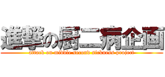 進撃の厨二病企画 (attack on middle second sickness project)