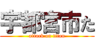 宇都宮市た (attack on titan)