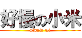 好慢の小米 (slowly mi)