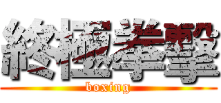 終極拳擊 (boxing)