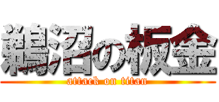 鵜沼の板金 (attack on titan)