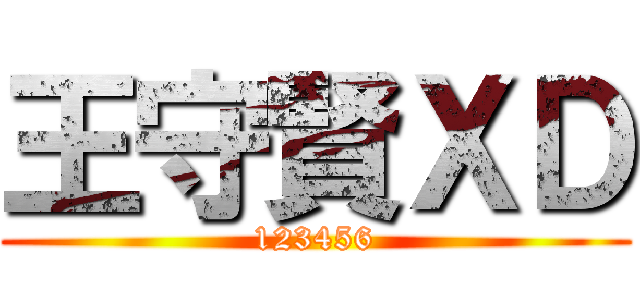 王守賢ＸＤ (123456)