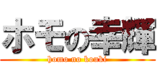 ホモの幸輝 (homo no kouki)