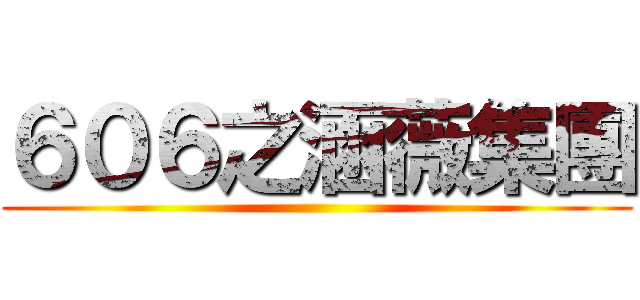 ６０６之涵薇集團 ()