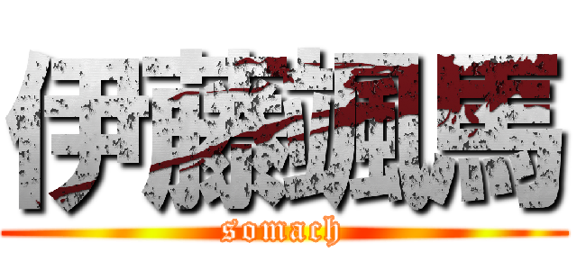 伊藤颯馬 (somach)
