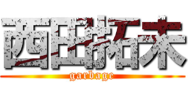 西田拓未 (garbage)