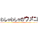わしゃわしゃのウメコ (attack on titan)