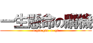 一生懸命の購機 (o gin gin  o  gi)