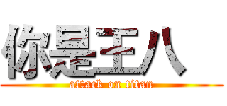 你是王八    (attack on titan)
