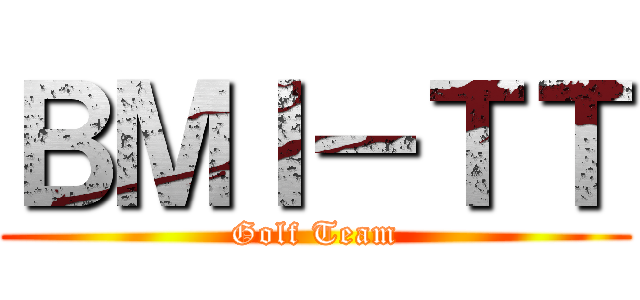ＢＭＩ－ＴＴ (Golf Team)
