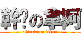 幹拎の拿阿 (attack on titan)