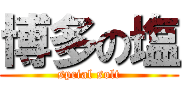 博多の塩 (spcial solt)