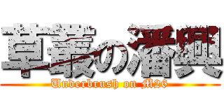 草叢の潘興 (Underbrush on M26)