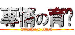 專情の育瑋 (attack on titan)