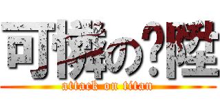 可憐の啊陞 (attack on titan)