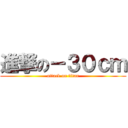 進撃の－３０ｃｍ (attack on titan)