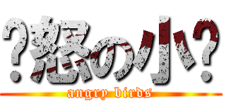 愤怒の小鸟 (angry birds)