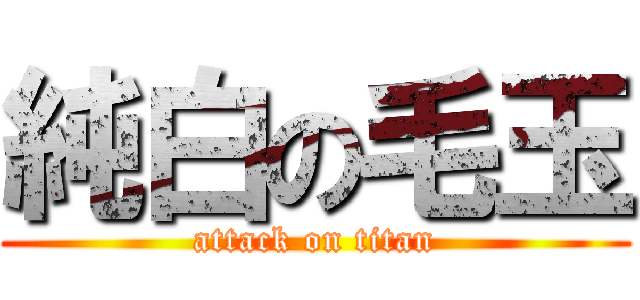 純白の毛玉 (attack on titan)