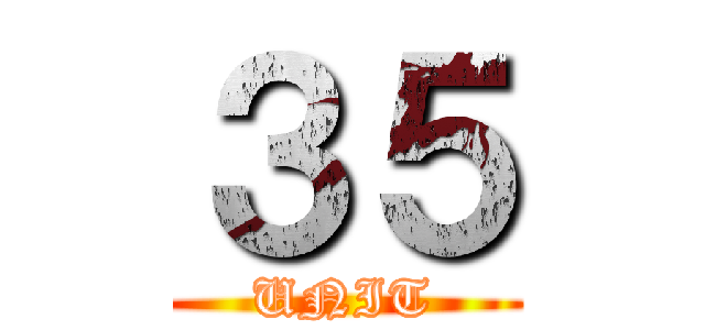 ３５ (UNIT)