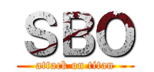 ＳＢＯ (attack on titan)