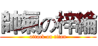 帥氣の梓綸 (attack on titan)