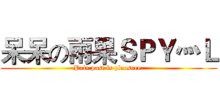 呆呆の雨果ＳＰＹ灬Ｌ (Pain past is pleasure.)